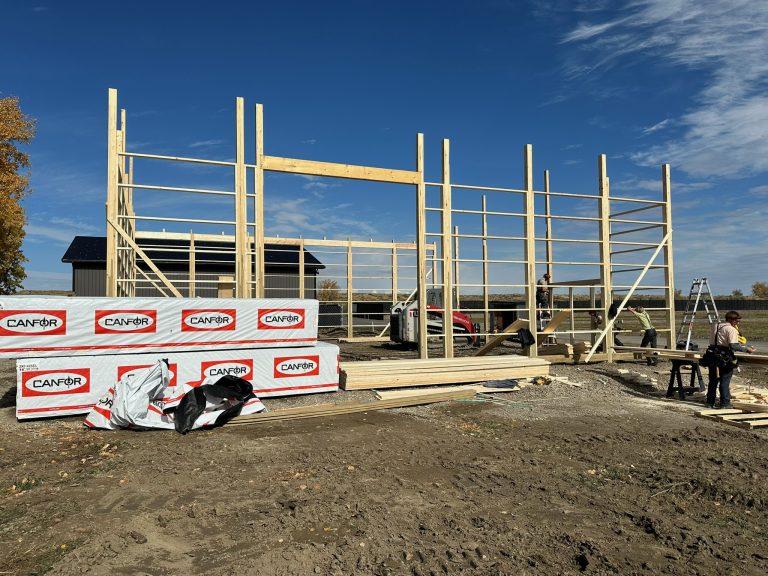 frame work outside for a shop world unit